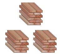 Kueohse Panneaux Muraux 3D Autocollants, Lot de 30, Panneaux Muraux 3D Autocollants pour Cuisine, Chambre, Salle de Bain, Salon