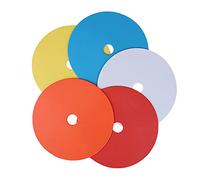 Kueohse Paquet de 10 Marqueurs à Disque Plat Marqueurs de Points AntidéRapants Football Basketball Sports Speed Agility Training Markers