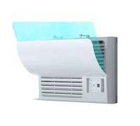 Kueohse Pare-brise universel pour climatiseurs de fenêtre - Pare-brise pour climatiseurs d'intérieur - Empêche le gonflage direct de l'air froid