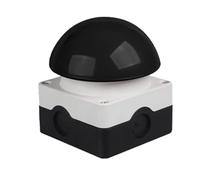 Kueohse Pédale de Pied Arrêt D'Urgence Du Genou 1NO+1NC Bouton Champignon Étanche Commutateur à Réarmement Automatique B