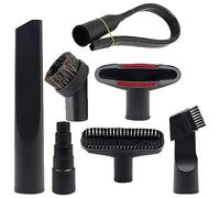 Kueohse Pièces de Rechange et Accessoires de Rechange pour Aspirateur de 1 1/4 Pouce, Buse de Fixation de Brosse D'Aspirateur de Nettoyage Ménager, Outil de Fente Flexible