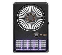 Kueohse Piège à Insectes Électriques Chargé USB avec Ventilateur, Lampe à Moustique 2 en 1, Idéale pour Le Camping et Le Répulsif en Plein Air