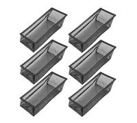 Kueohse Piège de Couverture de Registre de Sol, Écran de Couverture en D'Aération de Sol pour Filtres D'Aération Domestique 6 Paquets Durables et Faciles à Utiliser (4 X 10 Pouces 6 Pièces)