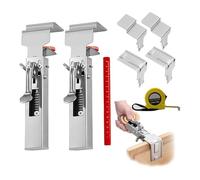 Kueohse Pinces de Fixation pour le de Façade de Tiroir, Pince de Fixation Réglable pour Tiroir pour Outils D'Installation de Placards et Cadres en Bois.
