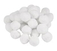 Kueohse Piscines - Boules filtrantes - Bidon en coton sec et humide - Matériau filtrant propre pour aquarium - Fibre de traitement de l'eau - 200 g