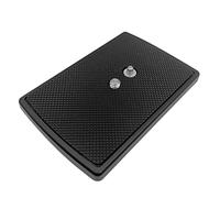 Kueohse Plaque à DéGagement pour TH-650DV 1/4 Pouce Vis de TréPied Monopodes CaméRa Plaque de Serrage Noir