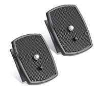 Kueohse Plaque de Libération 2 Pièces 43x43mm pour Adaptateur de de Caméra sur Trépied avec Vis