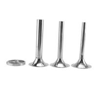 Kueohse Plaque de Trou de Hachoir à Viande en Acier Inoxydable pour 12 Types de Lame de Hachoir à Viande Net Couteau Canister Intestin pour Kitchen Aid