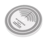 Kueohse Plateformes Fiables Disque Stroboscopique Tapis de Stroboscope Tests Détection de Vitesse de Rotation Disque de Mesure de Vitesse D'Enregistrement en Vinyle Installation Facile