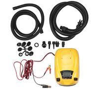 Kueohse Pompe à Air Électrique 12 V pour Bateau de Pêche Gonflable GP80D, Écran LCD, Portable, Mode Intelligent