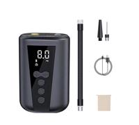 Kueohse Pompe à Air Numérique avec Lumière LED, Gonfleur sans, Compresseur d'air, Manomètre pour Vélo, Football, Ball, Basket-Ball