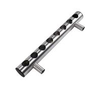 Kueohse Porte-Bouteilles de Vin de Haute Qualité Porte-Bouteilles en Acier Inoxydable Bar Mural Support de Cuisine de Rangement Domestique 8 Trous