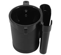 Kueohse Porte-Gobelet de VéLo avec Porte-CléS de TéLéPhone Portable, Porte-Gobelet de Boisson de Guidon Universel pour Scooters de Bicyclettes, Noir