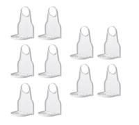 Kueohse Porte-Gobelet pour Détergent à Lessive pour Éviter Les Débordements et Les Gouttes Boîte de Rangement pour Boîte à Savon Accessoires Support de Collecte des Gouttes Blanc