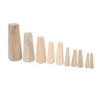 Kueohse pour Bateau, Yacht, Bouchons en Bois d'urgence à Travers Le Coque Conique, 10 Pièces, Pièces de Bouchon de Drainage.