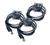 Kueohse pour la Photographie de Produit, Module de Caméra USB 1MP OV9732 720P sans Distorsion 100° 3 Pièces MJPEG 30fps pour Le Système de Score Autodarts.