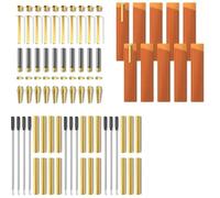 Kueohse Pour le Bois de Bois 10 Kits de Stylo à Pack 10 Couvercles de Stylo Outils de Fabrication avec un Stylo Slimline à Encre Noire pour la Fabrication de Cuivre Bricolage
