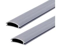 Kueohse Pour Seuils en Aluminium à Hauteur Réglable avec Joints, 2 Pièces, Inserts de Remplacement en Vinyle de 36 Pouces (1-5/16 X 3/8).