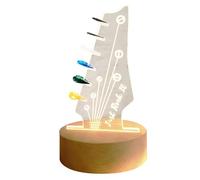 Kueohse Présentoir de Médiators de Guitare, Support de Rangement pour Médiators, pour Basse Électrique Acoustique, Ukulélé, Violon, Base Ronde