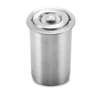 Kueohse Presse à Jambon, Machine de Presse à Viande en Acier Inoxydable de Forme Ronde pour Faire de la Charcuterie Maison Saine avec ThermomèTre