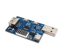 Kueohse QC2.0 QC3.0 PD3.0 Module Leurre Bleu Marine Module Leurre PCB Module Leurre 3,6-20 V Réglable Multifonction Tension Tête de Charge Test Module de Vieillissement