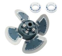 Kueohse R0524900 Moteur de Rechange pour Nettoyeur à Aspiration de Piscine MX6/MX8, avec Rouleaux des Deux Côtés