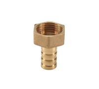 Kueohse Raccord rapide barbelé 1/2BSP - Filetage intérieur - 12 mm - Doré