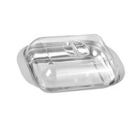 Kueohse Récipient à Beurre - Récipient de Stockage de Beurre Blanc pour Réfrigérateur, Boîte de Rangement de Beurre, Boîte à Beurre en Métal avec Couvercle