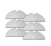 Kueohse Remplacement de Chiffons de Vadrouille 6 PièCes pour S5 Max S6 Pure S6 Max S5 S51 S50 S55 E25 E35 Robot Aspirateur PièCes