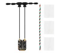 Kueohse RP4TD ELRS Récepteur de diversité 2,4 g FPV Double antenne Récepteur de télécommande Modèle UAV