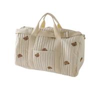 Kueohse Sac à Langer pour avec Bandoulière pour Poussette, Sac à Langer Portable, Sac à Main de Voyage, pour Remplacement.