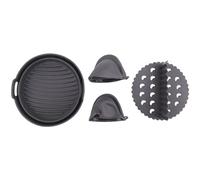 Kueohse Séparateur de Doublure de Friteuse à Air et Résistants à la Chaleur Accessoires de Friteuse à Air Réutilisables Antiadhésifs