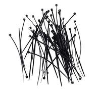 Kueohse Serre-câbles de qualité industrielle : 100 x 2,5 mm - Couleur : noir - Quantité : 50 pièces