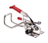 Kueohse Serrure à Boucles en T en Acier Inoxydable 304 avec Poignée en T, Pince Réglable à Verrouillage, Pince Horizontale pour Boulon de Porte.