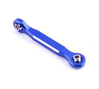 Kueohse Servo de direction en alliage d'aluminium, barre de voie pour 1/5 Xmaxx 6S 8S RC Upgrade accessoires, bleu