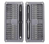 Kueohse Set de Tournevis de Précision 30 en 1, Tournevis Magnétique avec Embouts Prolongés, Torx, Hex, Kit de Réparation pour PC et Téléphone Mobile.