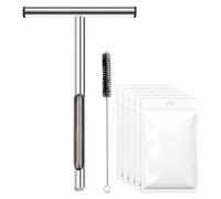 Kueohse Sonde D'éChantillon de Sol, éChantillonneur de Sol de 12,2 Pouces, Sondes de Sol pour L'éChantillonnage Du Sol, Entretien des Plantes, Pelouse, Jardin, Ferme, 5 et 1 Brosse