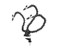 Kueohse Soudure Support de Fer avec 3 Pcs à Bras Flexibles Troisième Outil D'Aide pour la Station de Soudage de Réparation de Soudage PCB