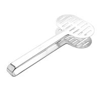 Kueohse Spatule en Acier Inoxydable Turner Tongs Cuisine Double Spatule Pain Et Burger pour La Cuisson des Pinces de Buffet Pince