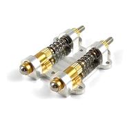 Kueohse Stabilisateur de Vibrato pour Guitare Kit de Dispositif de Stabilisation de Vibrato en Aluminium et Laiton Système de Pont de Vibrato