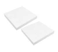 Kueohse Stabilisateur Détachable pour Broderie, 8x8 Pouces 200 Pièces Stabilisateurs de Broderie Prédécoupés, Stabilisateur de Support de Broderie
