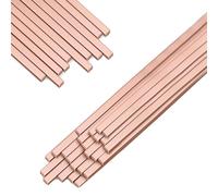 Kueohse Sticks Brazing Tod Industry Grade, BCUP-5 15% Silder Solder Copper Phosphor Souding Tiles 0,050 "X1 / 8" X10 "60pcs