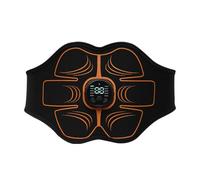 Kueohse Stimulateur Musculaire Vibrant Entraîneur EMS Abdominal Électrostimulation Équipement de Gym à Domicile Masseur de Fitness Chargement USB