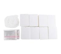 Kueohse StüCk Lot de 150 désodorisants rectangulaires en feutre pour sublimation avec corde élastique et 200 sachets