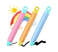 Kueohse Stylets à Pointe en Caoutchouc pour Enfants, Lot de 3, Stylets Multifonctions en Silicone pour Écran Tactile, Adaptés Aux Enfants, sans Danger pour Les Tablettes.