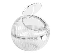 Kueohse Support de Dosettes de Café avec Couvercle, Boîte de Rangement de Dosettes de Café en Plastique Transparent, Support de Dosettes de Café Élégant et à Grand Volume, Environ 21,2 X 19 cm