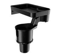 Kueohse Support de Gobelet de Voiture Premium Car Cup Holder Expander Multifonction Car Cup Holder Expander avec Table pour Nourriture Base Réglable à 360 Degrés