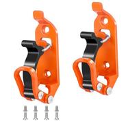 Kueohse Support de Pelle pour Galerie de Toit, Kit de Mural avec Pince, 2 Pièces, Support de Pelle pour Galerie de Toit