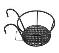 Kueohse Support de Plateau de Support de Fleur en MéTal Pots Suspendus Panier de Stockage de Mur de Jardin de Plante