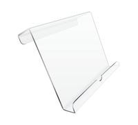 Kueohse Support de Tablette de Tapis Roulant en Acrylique Rack Magazine Portable Tablet Display Stand Exercice Running Reading Bike Clear